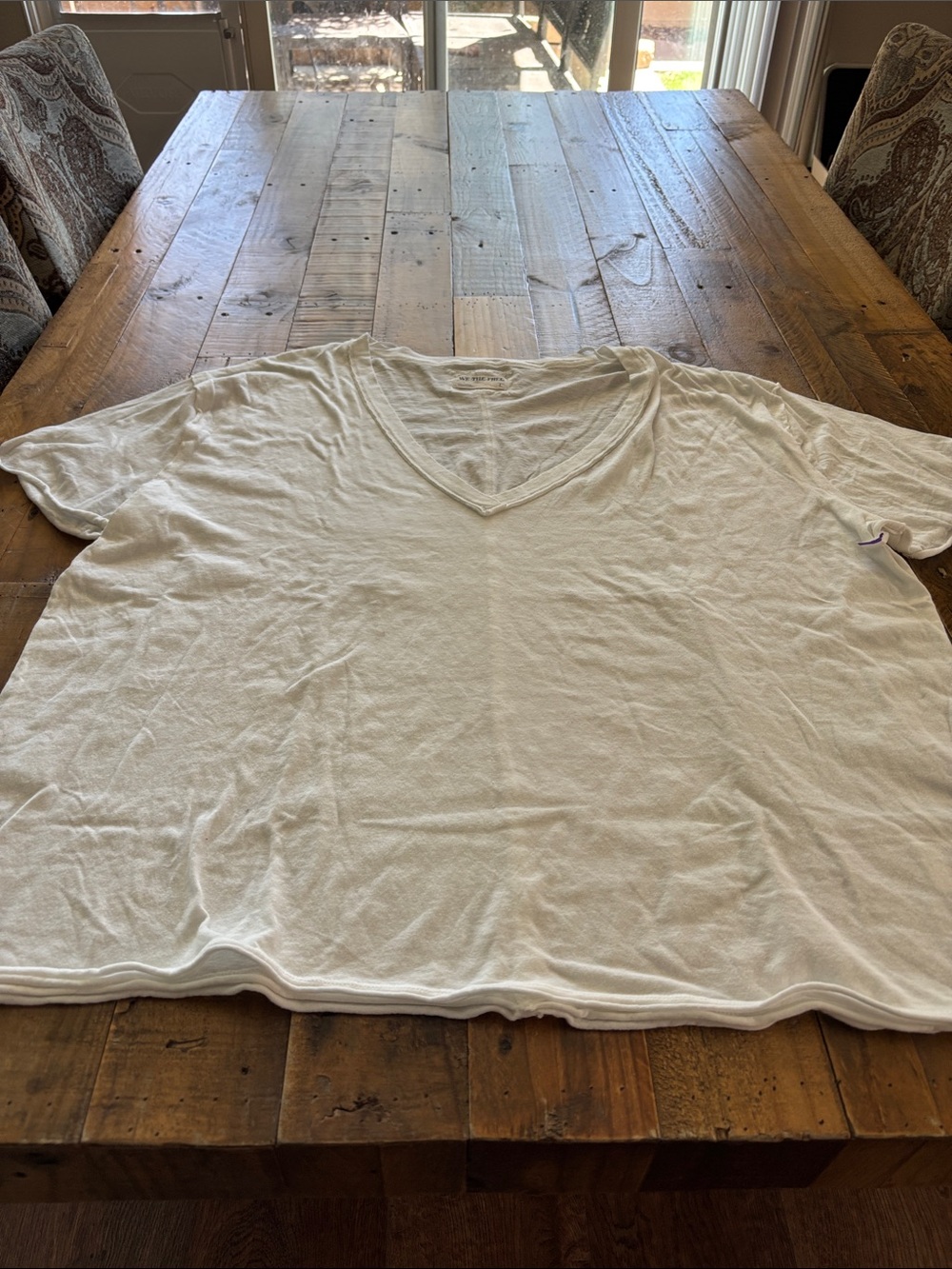We The Free Soft V-Neck Women’s Tee in White